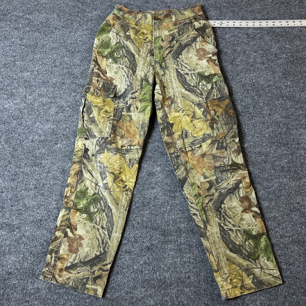 Spartan Outdoors Pants Mens Size Small Realtree Camo Cargo Advantage Timber USA